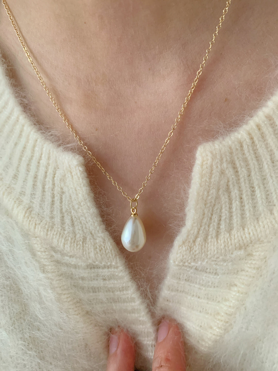 Juliette Teardrop Pearl Bridal Jewelry Set