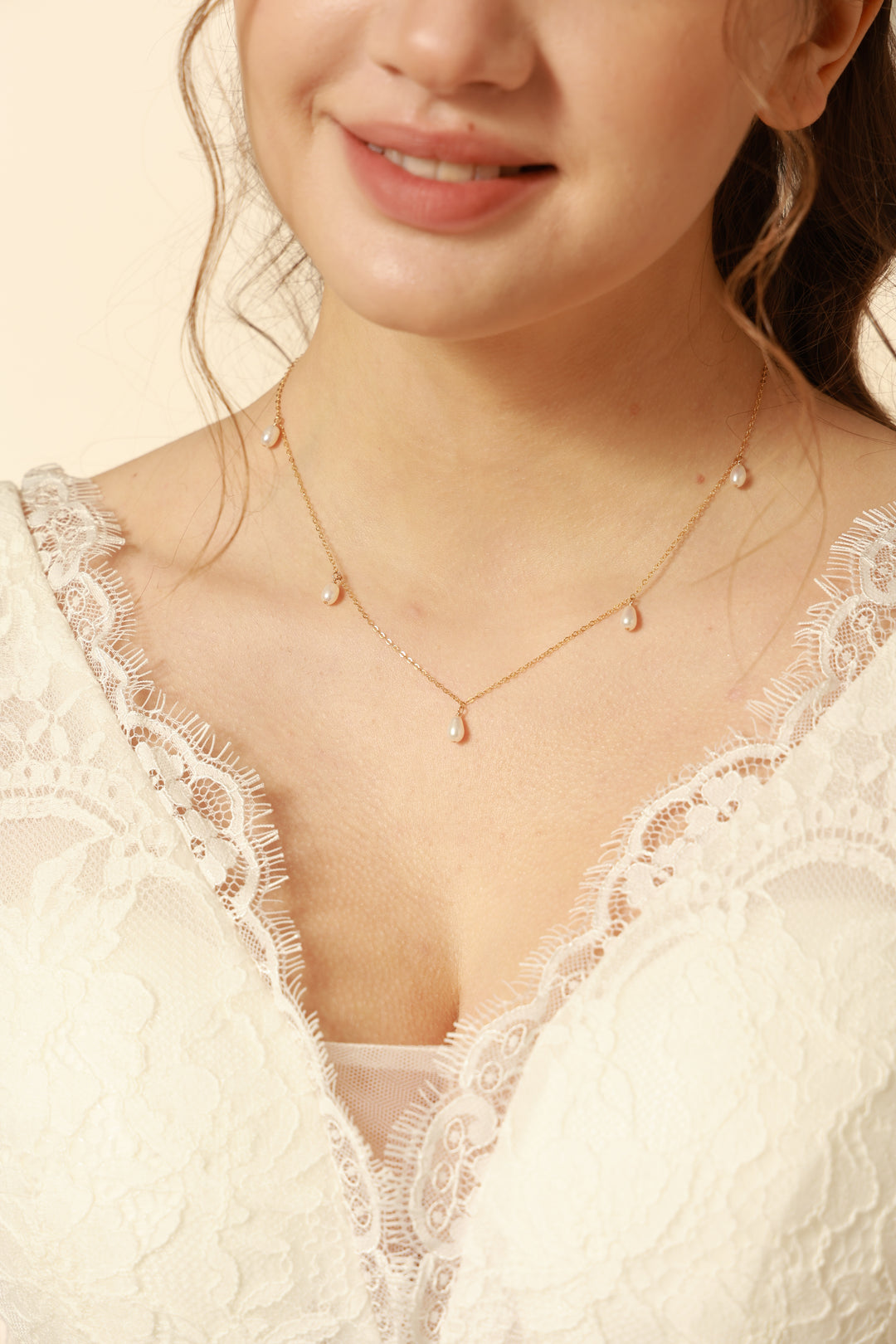 Genuine Seed Pearls Necklace For Women