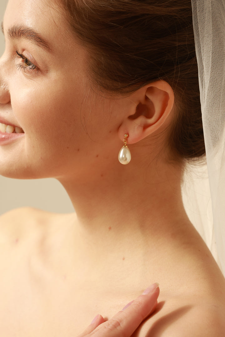 Juliette Teardrop Pearl Bridal Jewelry Set