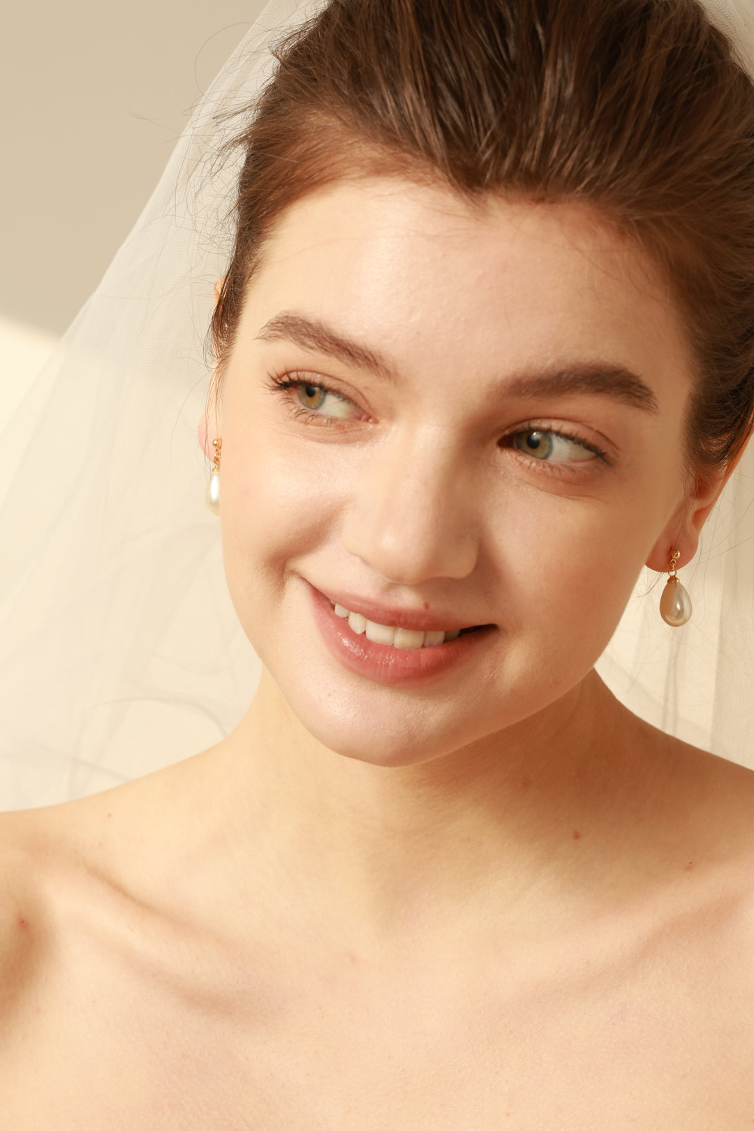 Juliette Teardrop Pearl Bridal Jewelry Set