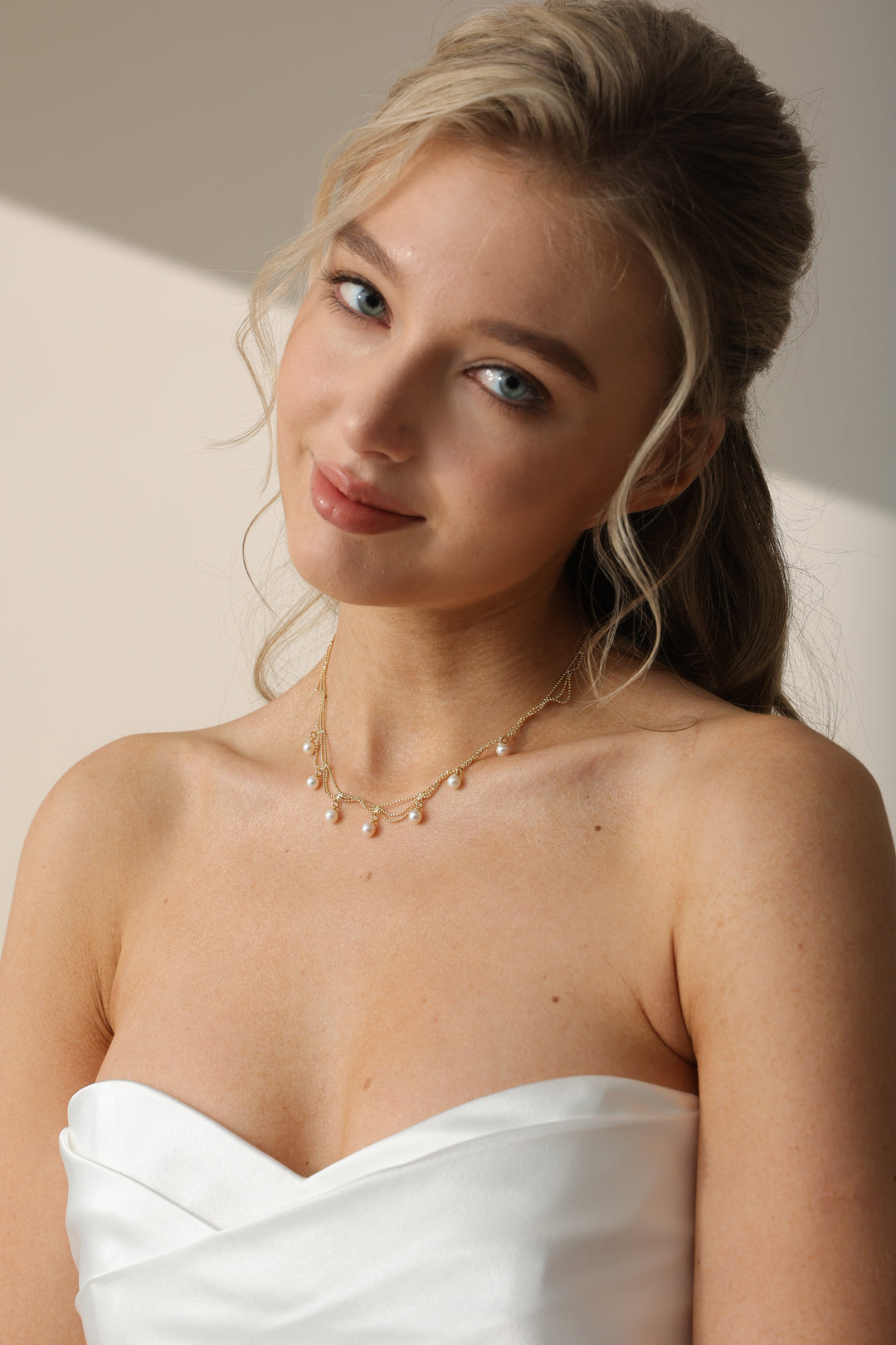 Pearl Lace Necklace for Women