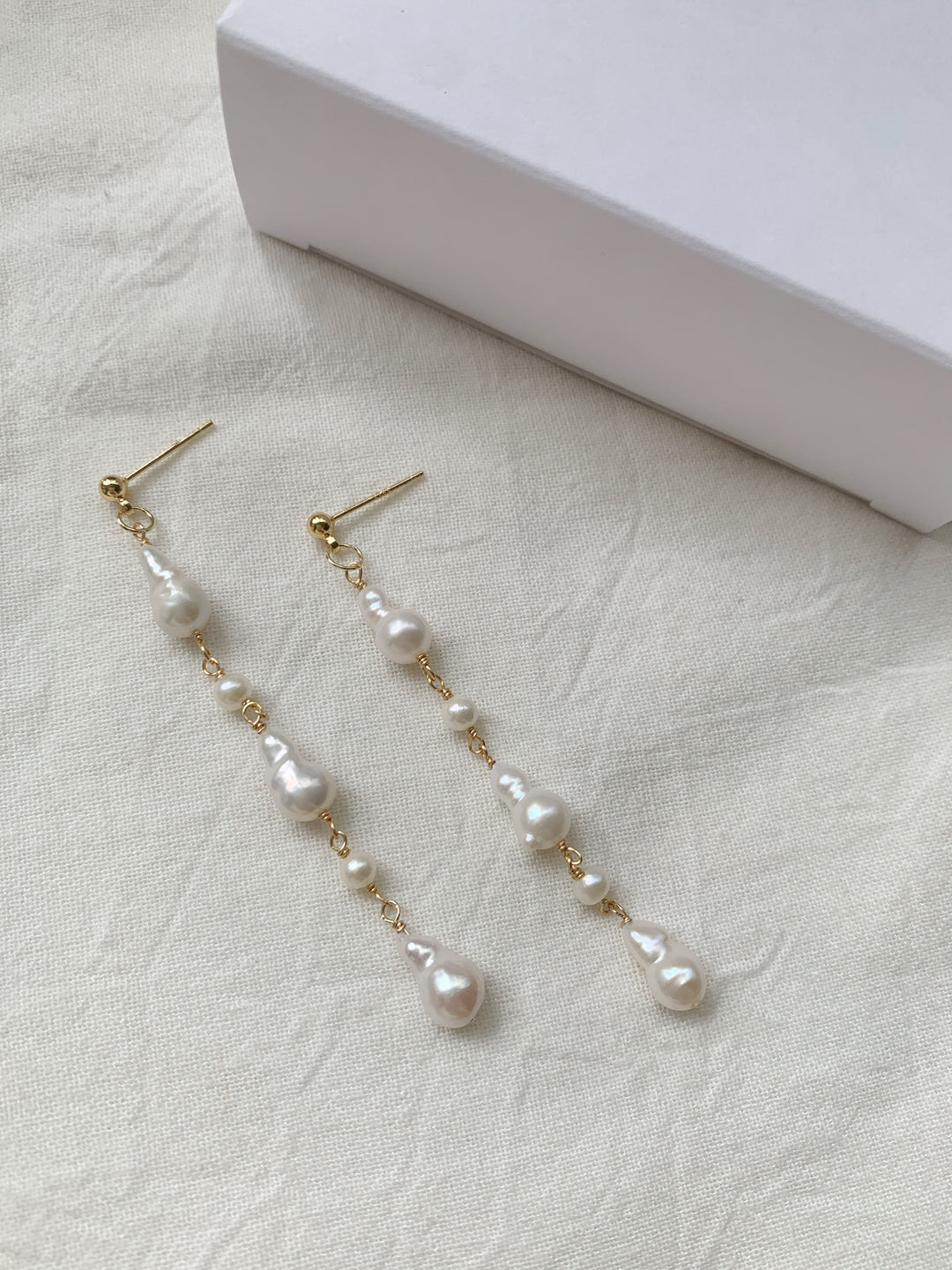 Solène Baroque Pearl Bridal Jewelry Set