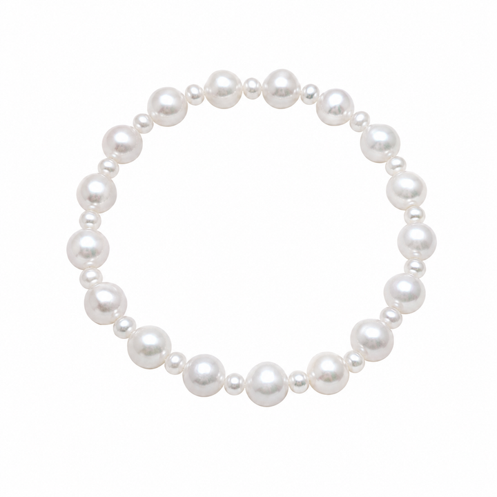 Genuine 6.5-7mm Pearls Elastic Bracelet