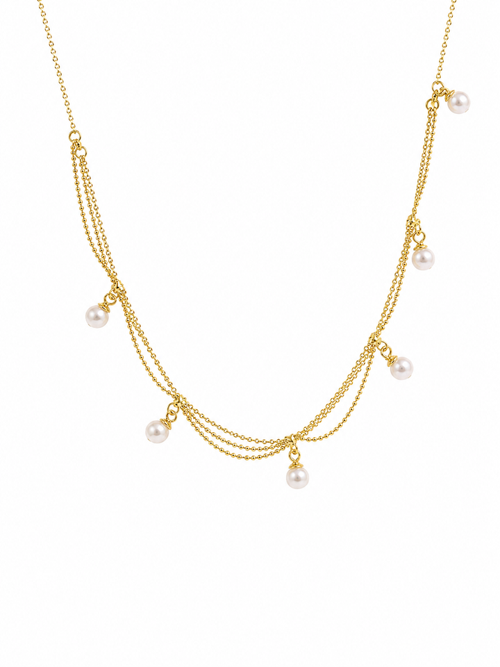 Pearl Lace Necklace for Women